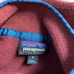 Patagonia Pink Fleece Pullover